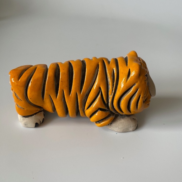 Artesania Rinconada Tiger Figurine Collectible 1990s Vintage - Picture 3 of 9